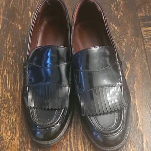Classic Black Loafers Franco Sarto 1990 Collection 8.5 Like New